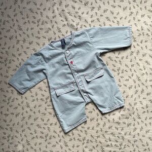 Light Blue Baby Romper